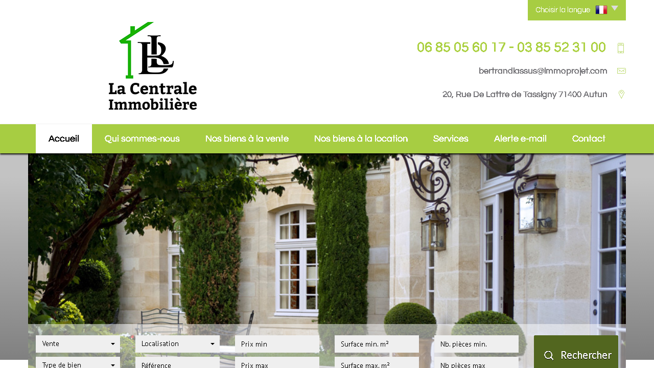 Capture d'écran de http://www.immoprojet.com/